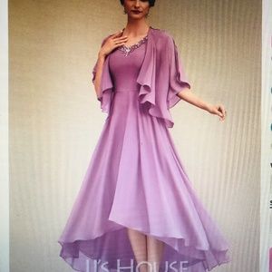 JJ House Mother of the Bride Dress Lavender
